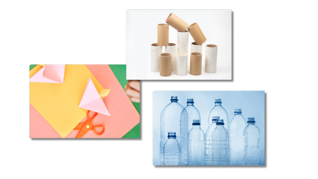 Imagen de manualidades por material
