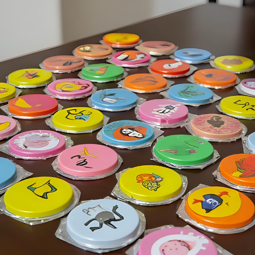 Memory de mesa con tapas